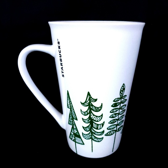 Starbucks 2015 Christmas Tree 15oz Mug Coffee Tea - Picture 4 of 6